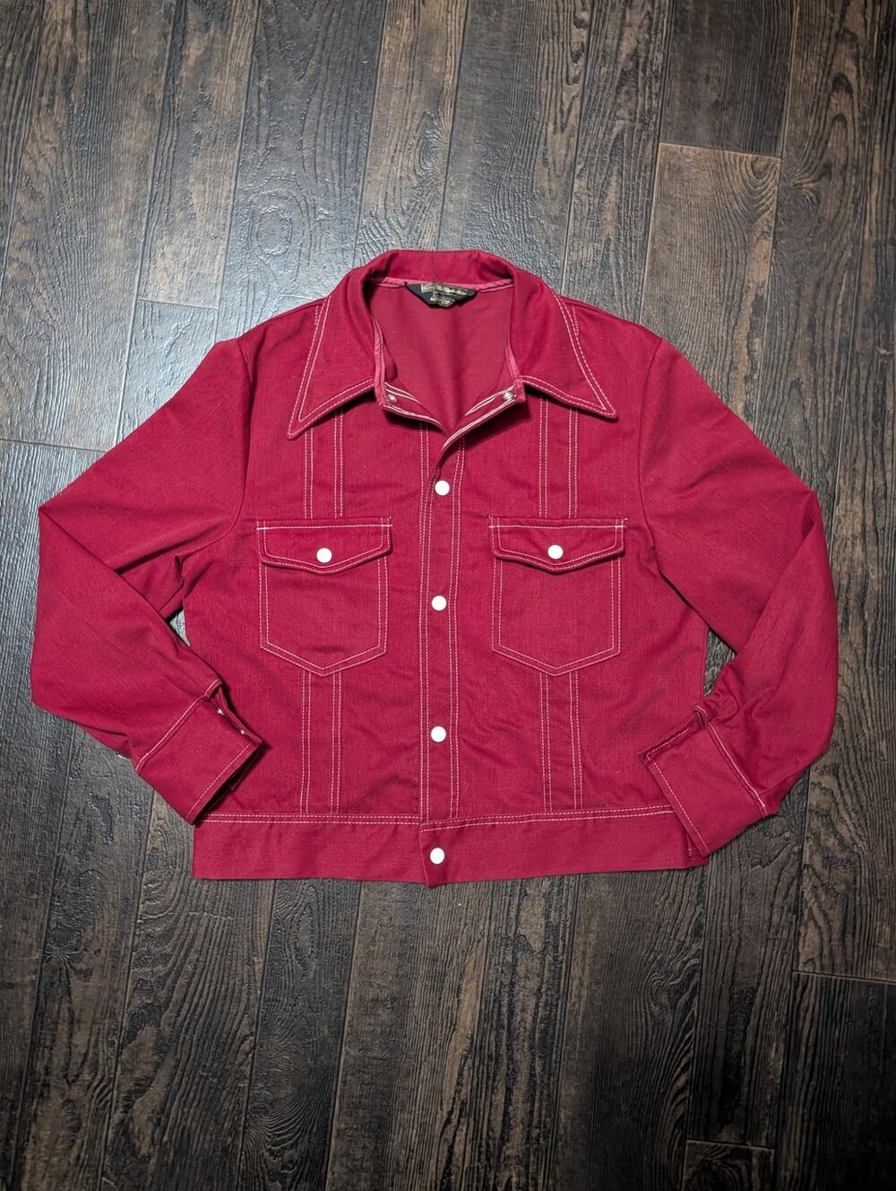 Vintage 1970s Sears The Men's Store Sportswear Western Leisure Jacket